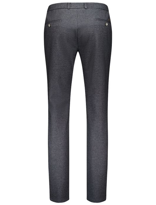 katoenen broek grijs Gardeur