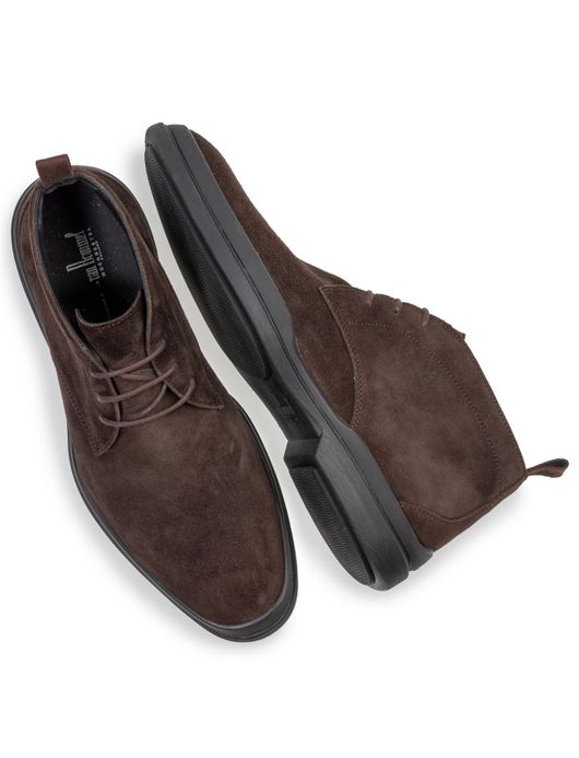 Van Bommel boots veter Suede bruin