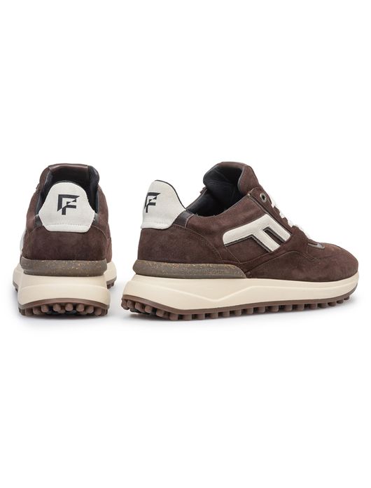 Sneakers Floris van Bommel bruin