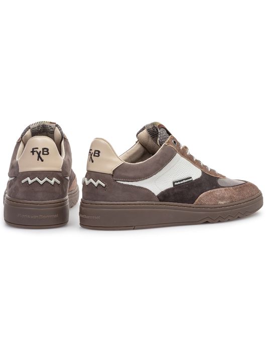 Sneaker Floris van Bommel bruin suede