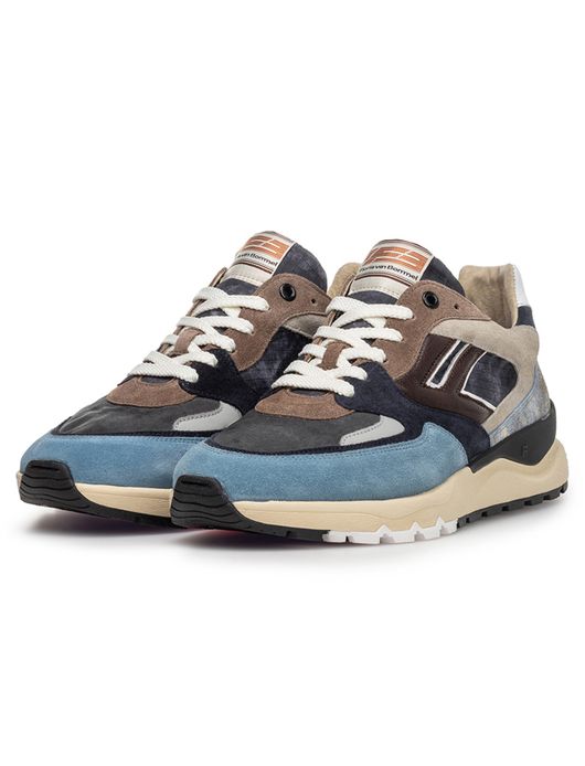Floris van Bommel sneaker licht blauw
