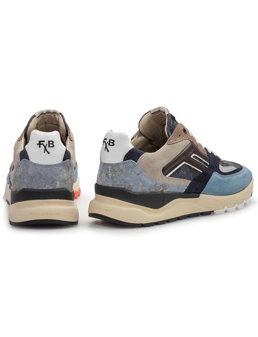 Floris van Bommel sneaker licht blauw