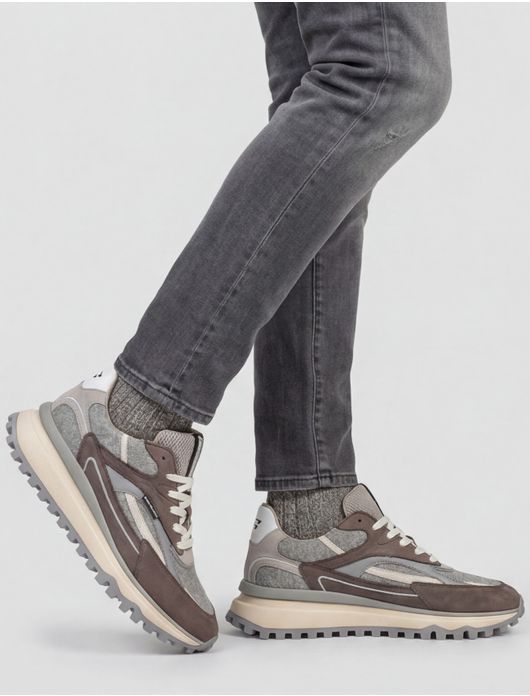 Veterschoenen bruin Floris van Bommel