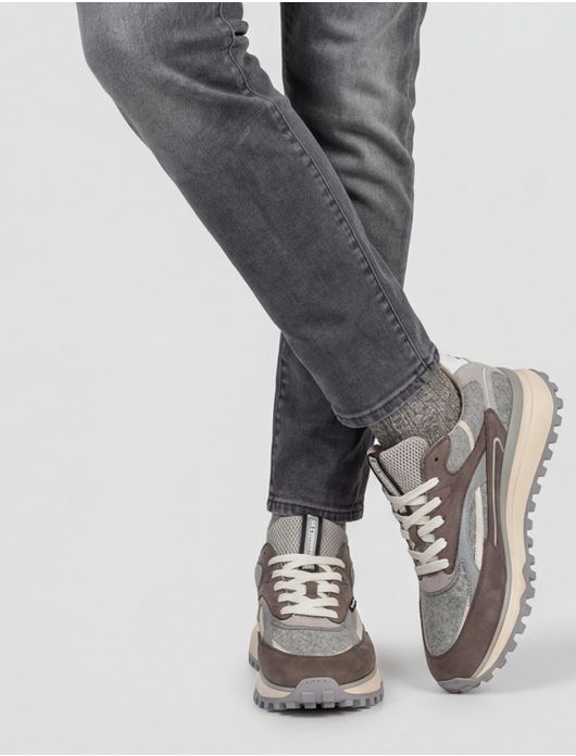 Veterschoenen bruin Floris van Bommel