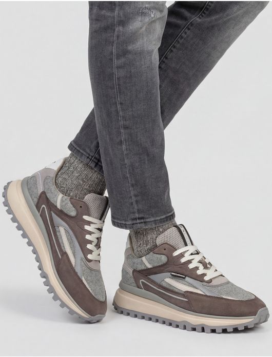 Veterschoenen bruin Floris van Bommel