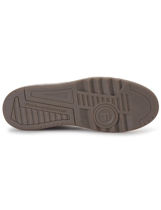 Sneaker Floris van Bommel geprint donkerblauw suede