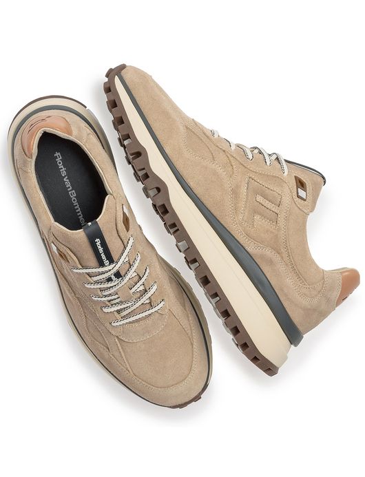 Floris van Bommel sneaker bruin suede