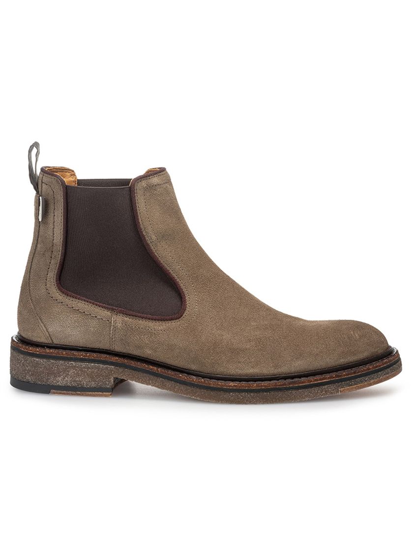 Bruine schoenen Floris van Bommel suede