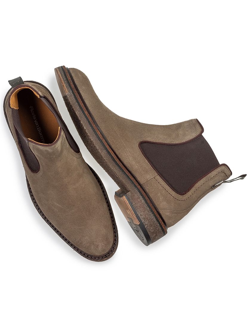Bruine schoenen Floris van Bommel suede