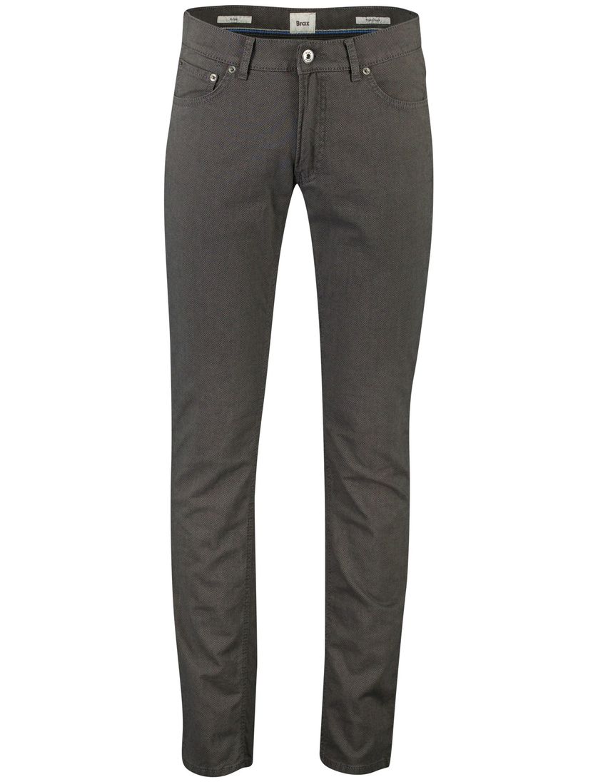 Donkergrijs broek 5-p Brax