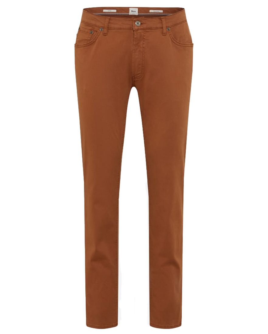 Brax Chuck broek 5-pocket oranje effen