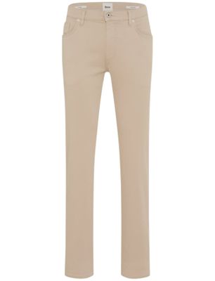 Brax Brax pantalon 5-pocket beige effen zonder omslag