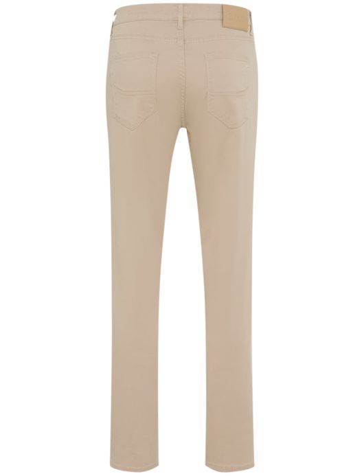 Brax pantalon 5-pocket beige effen