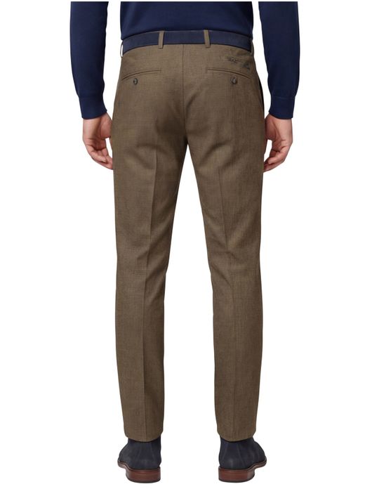 Brax Fabio pantalon katoen bruin