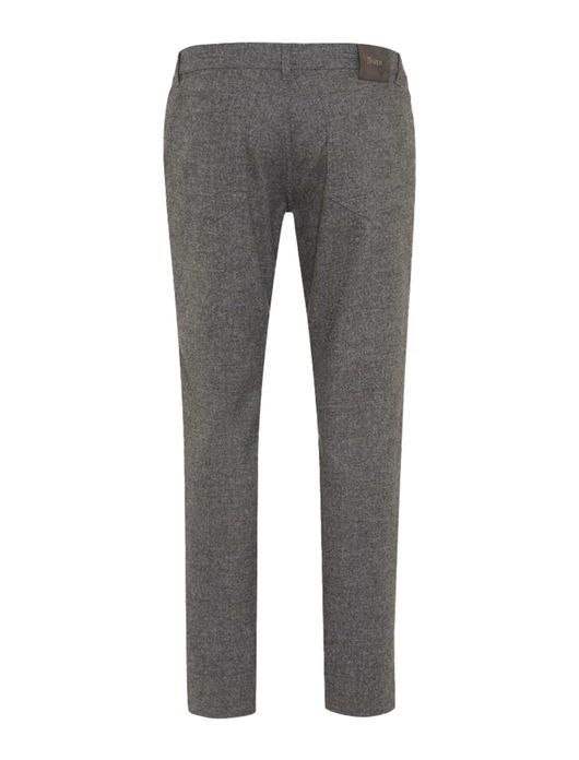 wollen pantalon grijs Brax Chuck