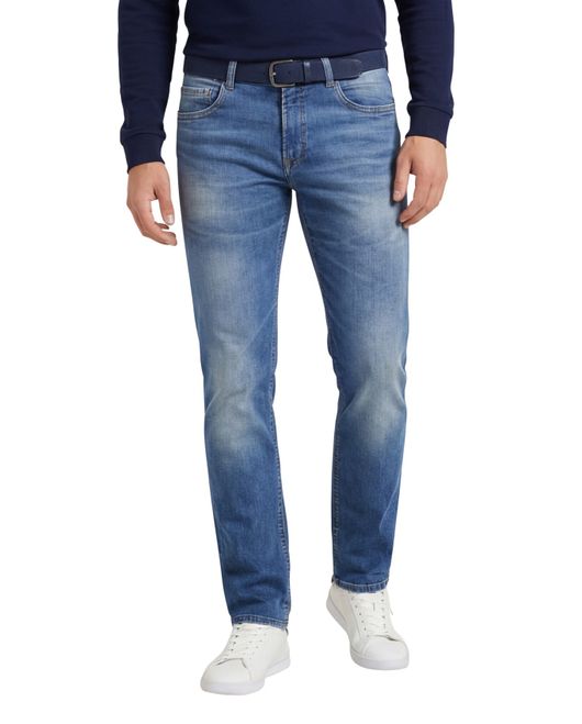 Mac 5-pocket jeans blauw