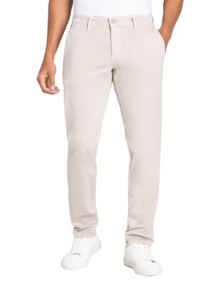Mac Mac Driver chino slim fit creme katoen