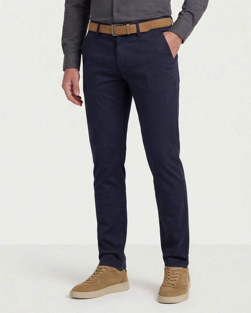 Mac Driver Pants pantalon grijs effen slim fit
