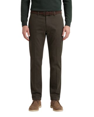 Eurex Eurex pantalon katoen groen effen