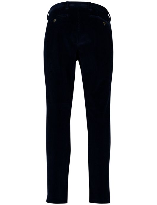 Eurex jim regular fit pantalon katoen donkerblauw