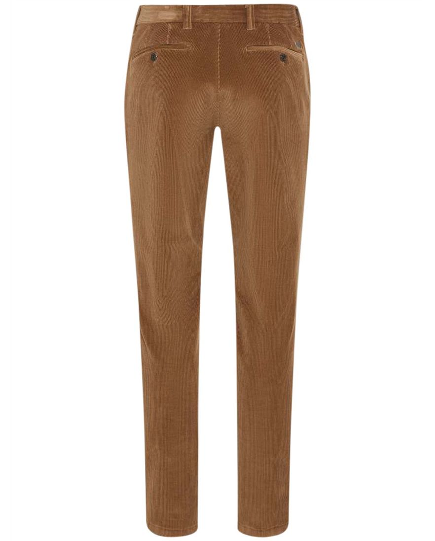 Eurex pantalon bruin corduroy zonder omslag