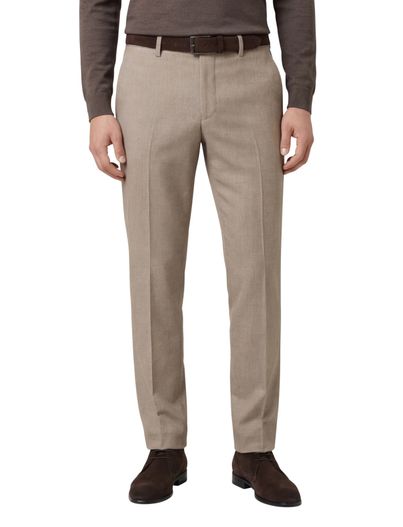 Eurex Eurex pantalon beige chino effen