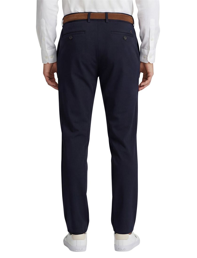 Pantalon chino Eurex donkerblauw