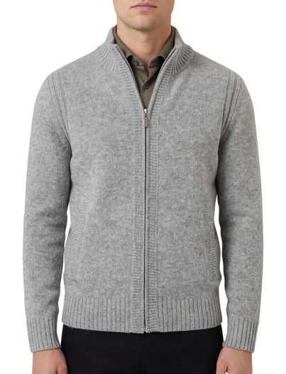 Brax vest grijs Brax