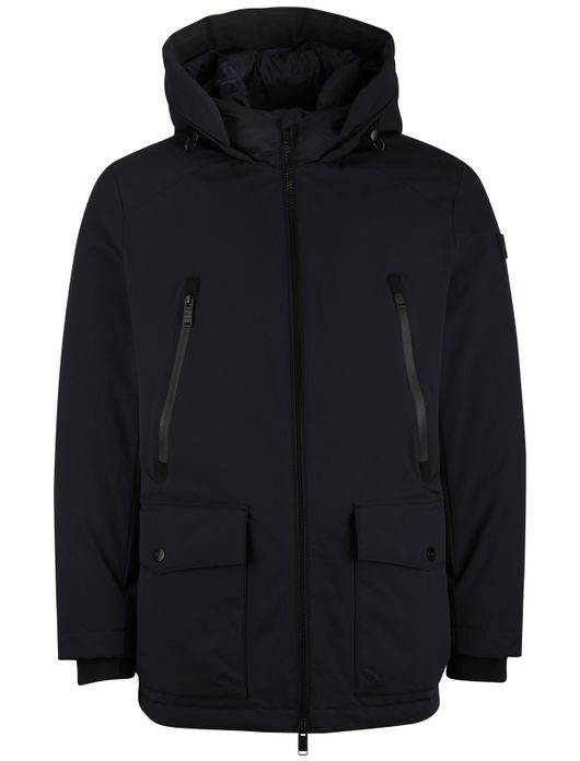 Brax parka jas donkerblauw