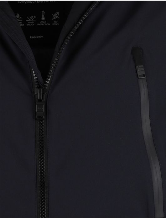Brax parka jas donkerblauw