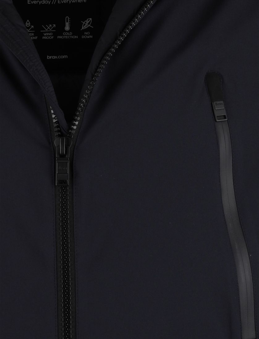 Winterjas Brax donkerblauw