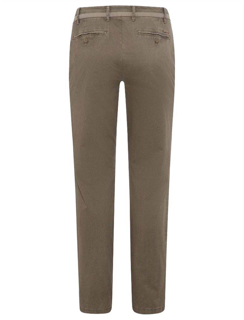 katoenen broek Eurex Joe bruin