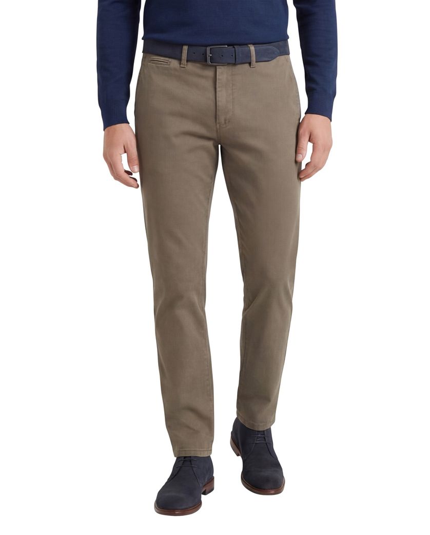 katoenen broek Eurex Joe bruin