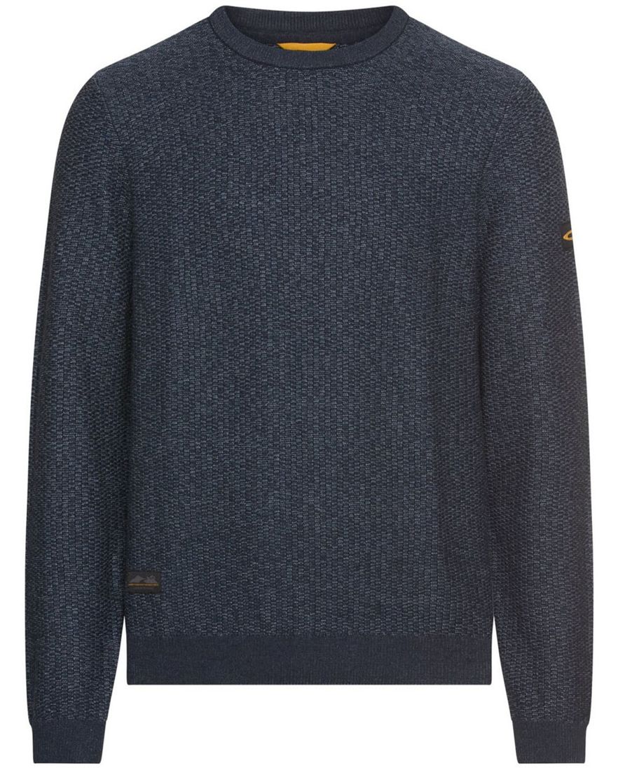 Camel Active trui donkerblauw katoen