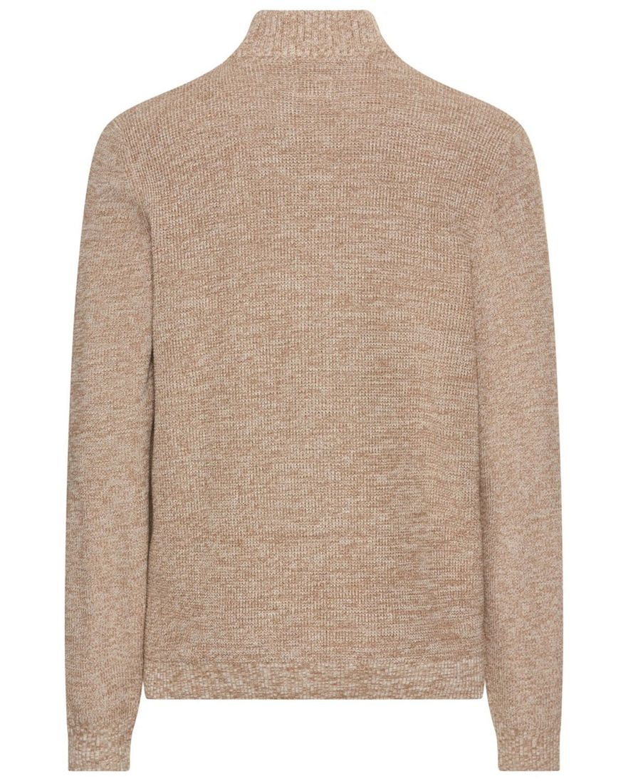 Camel Active vest beige gemêleerd katoen