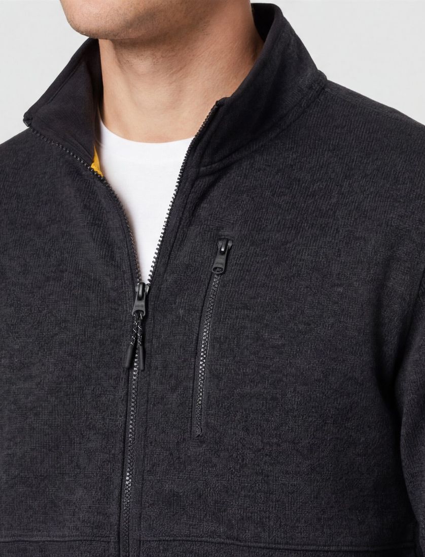 vest Camel Active navy met borstzak