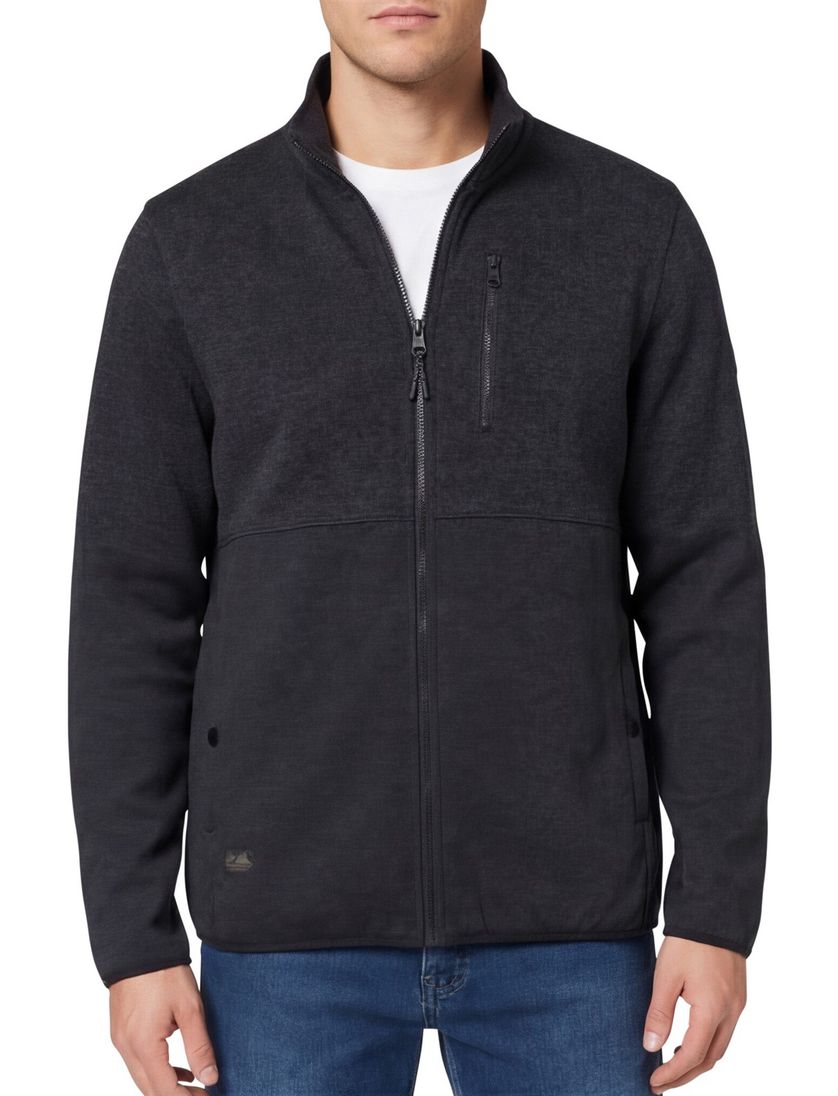 vest Camel Active navy met borstzak