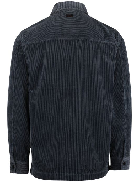 Camel Active Overshirt Donkerblauw corduroy katoen