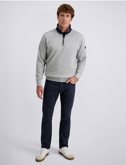 Pierre Cardin broek p5 navy Lyon effen