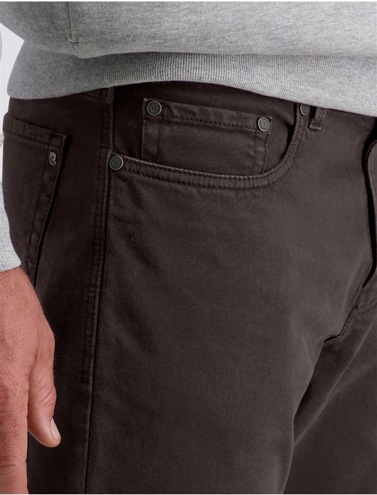 Pierre Cardin broek p5 bruin Lyon effen