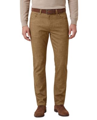 Pierre Cardin Pierre Cardin Laval jeans bruin effen