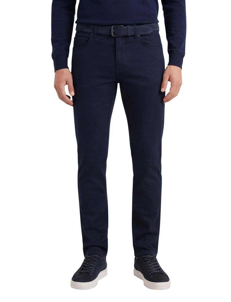 Pierre Cardin 5-pocket Lyon donkerblauw Plus Size