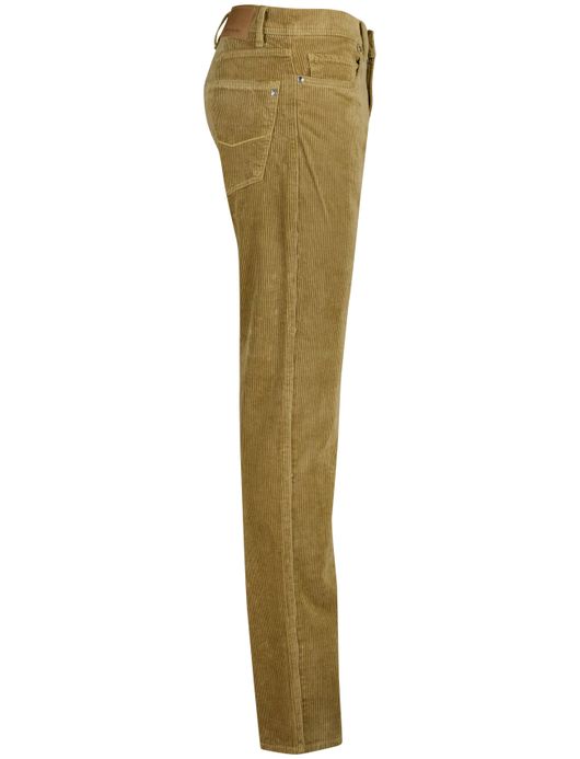 Pierre Cardin pantalon rib normale fti bruin corduroy