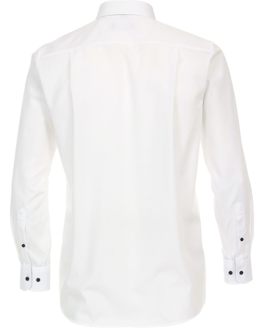 Casa Moda comfort fit overhemd mouwlengte-7 wit