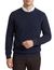 Casa moda trui donkerblauw gebreid