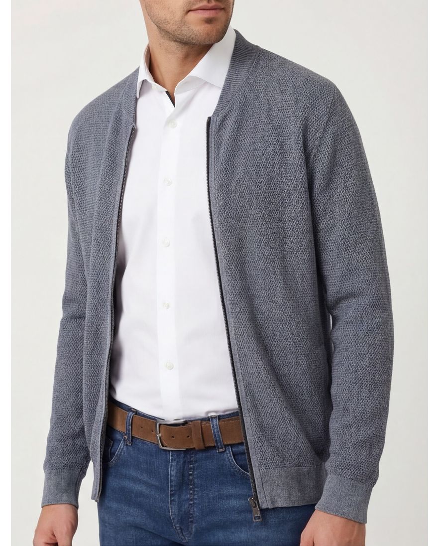 Casa Moda vest grijs