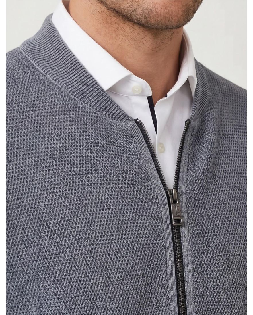 Casa Moda vest grijs