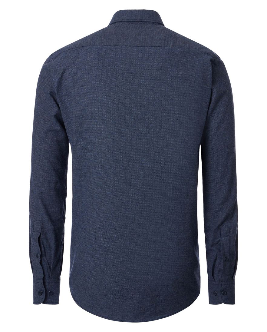 Casa Moda casual fit overhemd blauw