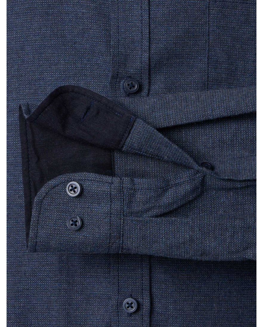 Casa Moda casual fit overhemd blauw