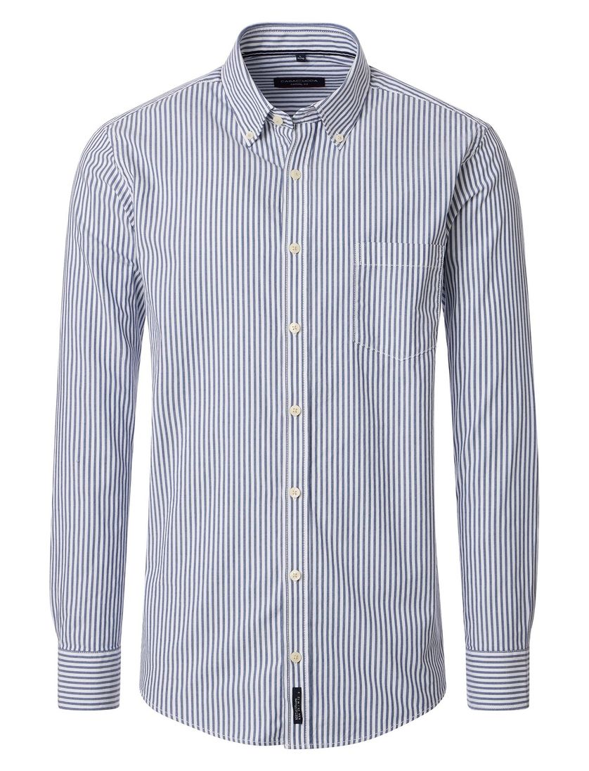 casual overhemd Casa Moda blauw